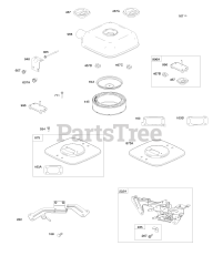 Briggs & Stratton 543277-0002-E1 - Briggs & Stratton Horizontal Engine
