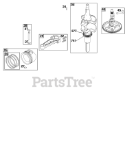 Briggs & Stratton 44S977-0041-G1 - Briggs & Stratton Vertical Engine