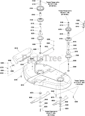 Simplicity 1695404 - Simplicity 38" Mower Deck