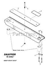 Snapper 7600028 - Snapper 61" NZM Large Clamshell Grass Catcher