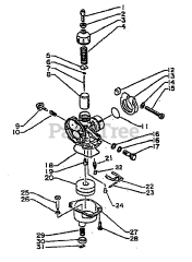Echo DM-4500 - Echo Duster / Mister Part List 4