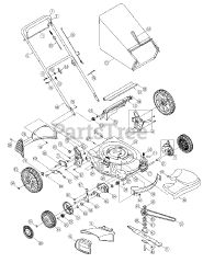 MTD 12A-566Q795 - MTD Pro Walk-Behind Mower (2005)