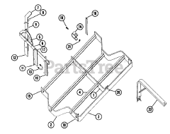 Toro UW-641 - Toro Utility Wagon (1961) Ph-18 Harrow Parts List