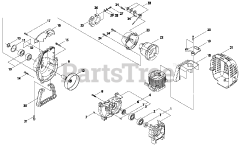 Shindaiwa C 35 LA - Shindaiwa Brush Cutter (SN: 20007141 - 20007380)