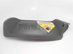 RedMax 532185995 Mulch Door Assembly, Hv Grey Efs Decal - image 1