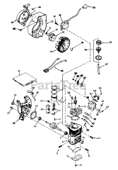 Toro 38110 C (CR-20 R) - Toro Snow Thrower (SN: 007000001 - 007999999) (1987)