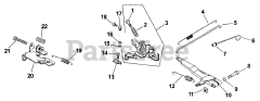 Kohler CS6-971508 - Kohler Command PRO Engine, Basic Version, 6hp, 4.47kW Engine Controls 9-7-5 TP-2504