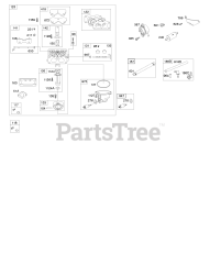 Briggs & Stratton 49M877-5598-G5 - Briggs & Stratton Vertical Engine Carburetor, Fuel Supply