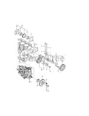 Cub Cadet Yanmar Ex3200 (54ACC4MN727) - Cub Cadet Yanmar Ex Series Compact Tractor Engine Camshaft &amp; Timing Parts