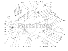 Toro 72084 (266-H) - Toro Yard Tractor (SN: 059000001 - 059999999) (1995)
