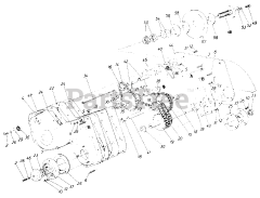 MTD 19746S - MTD 28" Tiller Attachment (1985)