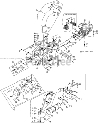 Billy Goat TR 1204 L - Billy Goat Truck Loader Vacuum Parts Assembly