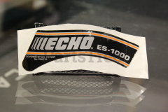 Echo 89011208761 Label, Model Es-1000 - image 2