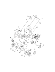 Brands TB 146 EC (21AK146G966) - Troy-Bilt Tiller (2010)
