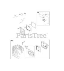 Briggs & Stratton 20S132-0111-F1 - Briggs & Stratton Horizontal Engine