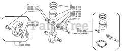 Shindaiwa T 20 - Shindaiwa String Trimmer Piston And Crankshaft