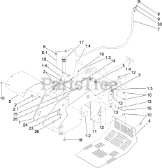 Toro 22971 (TRX-19) - Toro Trencher (SN: 290000001 - 290999999) (2009)
