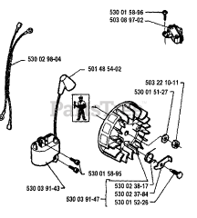 Husqvarna 41 - Husqvarna Chainsaw (1994-05) Ignition/Cylinder
