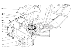 Toro 57356 (11-42) - Toro Lawn Tractor (SN: 005000001 - 005999999) (1985)