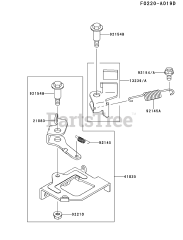 Kawasaki FJ180V-AM08 - Kawasaki Engine BRAKE/COVER
