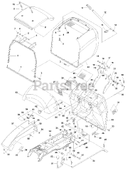 Snapper YT 1740 (2690155) - Snapper 40" Yard Tractor, 17hp