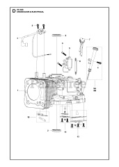 Husqvarna 593230101 - Husqvarna Engine (2021-01) CRANKCASE &amp; ELECTRICAL