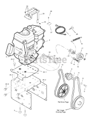 Murray 1695539 - Murray 24" Snow Thrower (2008)