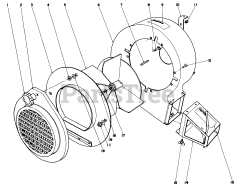 Toro 62933 - Toro Lawn Blower, 5hp (SN: 000000001 - 000999999) (1980)