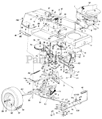 MTD 13705C - MTD Lawn Tractor (1986)