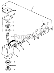 MTD 195-958-000 - MTD Mower Deck Assembly Only (1985)