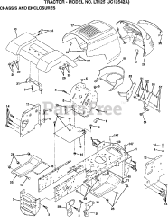 Electrolux/AYP LT 125 - Electrolux/AYP Lawn Tractor