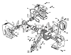 Echo CS-602 VL - Echo Chainsaw Engines For Models CS-702VL and CS-602VL