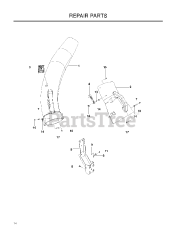 Dixon 966529101 - Dixon Grass Collection System (2009-12) REPAIR PARTS