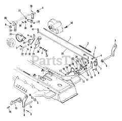 Ariens 927035 (RM 1232 E) - Ariens 32" Rear-Engine Rider, 12hp Briggs & Stratton (SN: 000101 & Above)