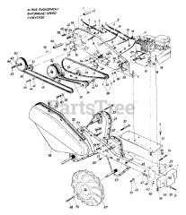 MTD 212-406-147 - MTD Tiller (1992) (Country General) Tiller Assembly