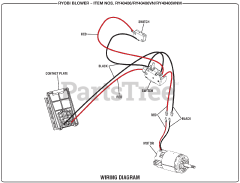Ryobi RY 40406 VN (107508006) - Ryobi 40V Blower, Rev 04 (2019-04) Wiring Diagram