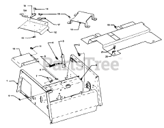 Snapper EZF 5200M (84736) - Snapper 52" Mower Deck Assembly