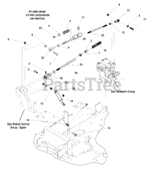 Massey Ferguson ZT 2450 (5900728) - Massey Ferguson 50" Zero-Turn Mower, 24hp Briggs & Stratton