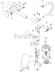 Lawn-Boy 1150 - Lawn-Boy 15" String Trimmer (SN: 800000001 - 811999999) (1988) Parts Model 1150