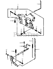 Cub Cadet G 1548 (55AE232S150) - Cub Cadet Walk-Behind Mower FH451V-AS03 Control Equipment