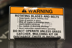 Scag 483406 Knives Decal - image 2
