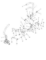 Gravely 915200 (ZT XL 52) - Gravely 52" Zero-Turn Mower, 25hp Kohler Twin Pro (SN: 040000 - 074999)
