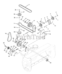 Ariens 834035 - Ariens 40" Sno-Thro Attachment (SN: 000101 - 000119)