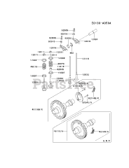 Kawasaki FE290D-BS03 - Kawasaki Engine VALVE/CAMSHAFT