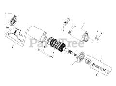 Kohler M18-24558 - Kohler Magnum Engine, Made for Aetco, 18hp, 13.4kW Electric Start 11-15-9 (TP-2233-C)