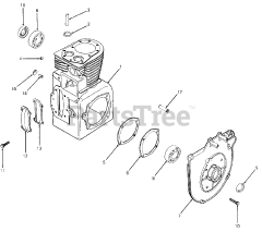 Cub Cadet 1204 (147-610-100) - Cub Cadet Garden Tractor (SN: 756300 - 799999) Crankcase