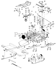 Cub Cadet 1238 (132-552F100) - Cub Cadet Rear-Engine Riding Mower (1992)