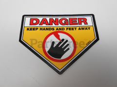 RedMax 582940001 Decal-Danger Pm