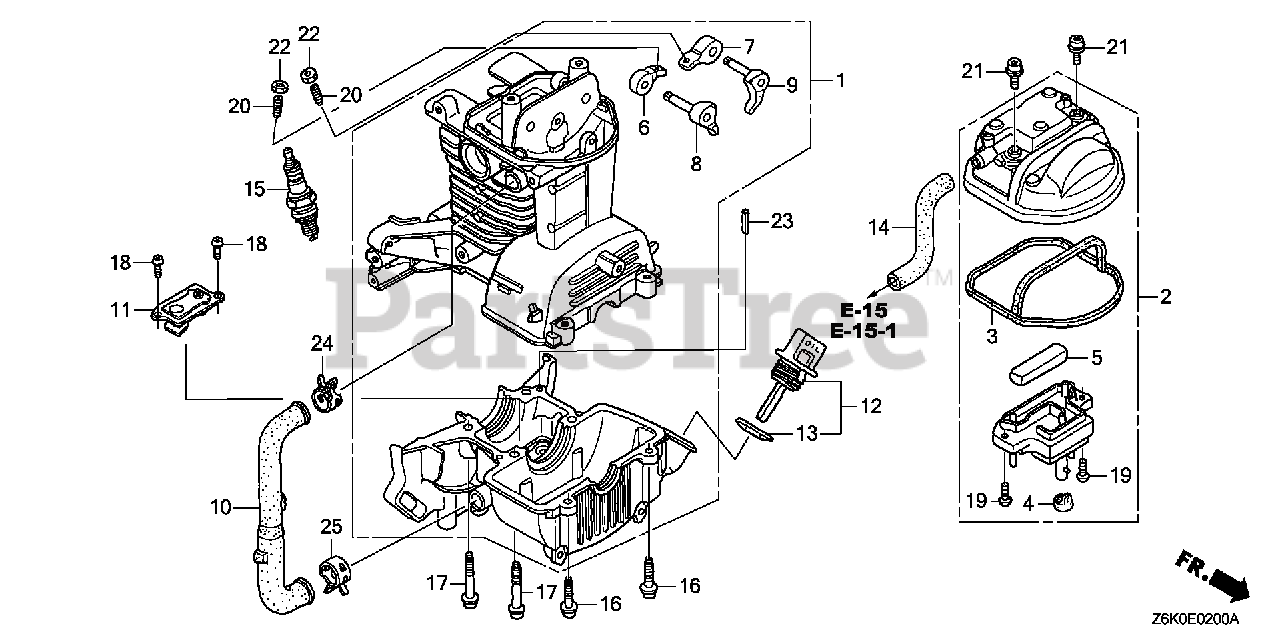 Honda GX35 NT SATM (GCAST) Honda Engine, Made in Thailand (SN GCAST
