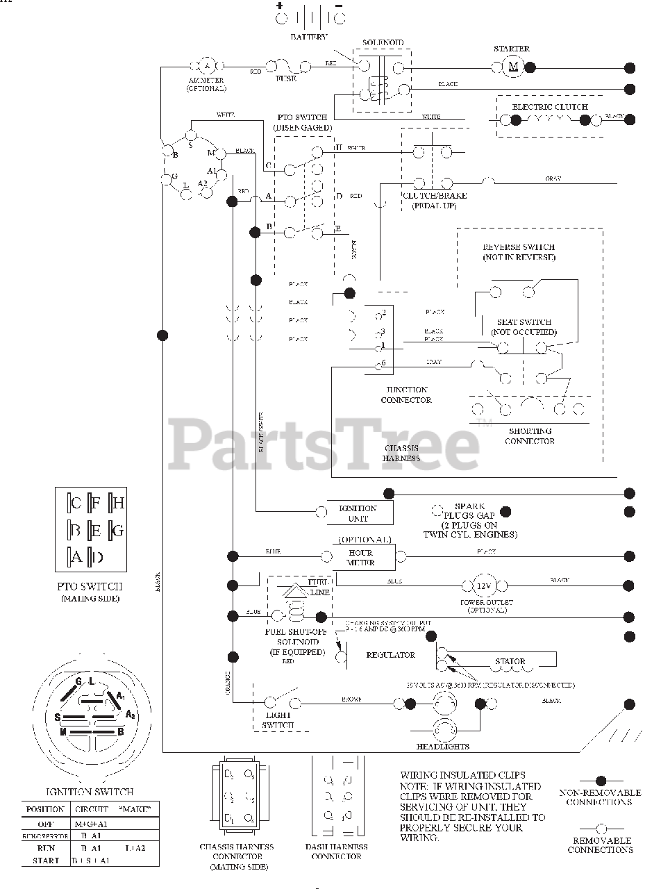 Ariens 936067 (960460050-00) - Ariens 48" Lawn Tractor, Hydro Schematic